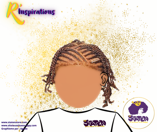 Tresses Simples & Tresses Collées (Cornrows) - Homme