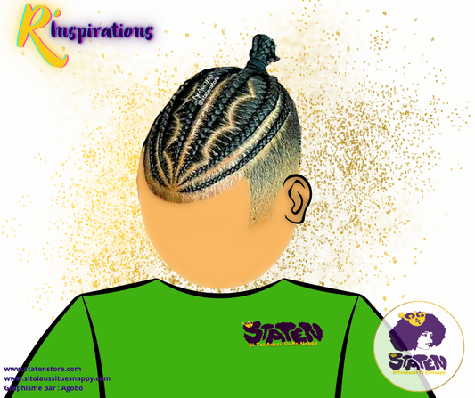 Tresses Lambou & Chignon- Homme