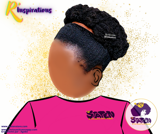 Afro Puff & Bandeau - Femme