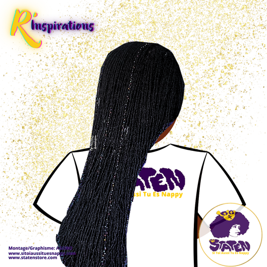 Locs sur Cheveux Longs - Fille