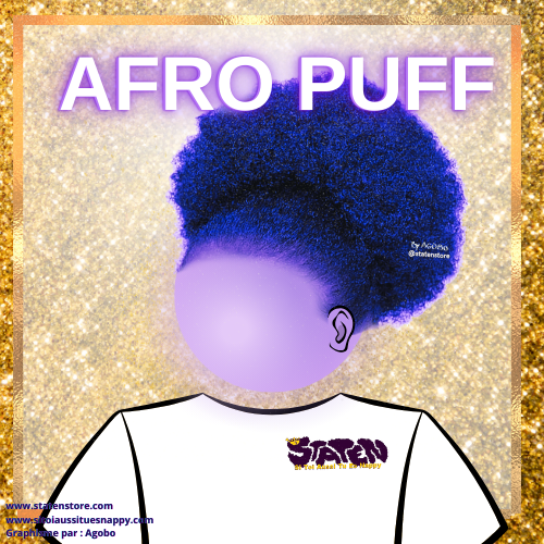 Coiffures Afro Puff