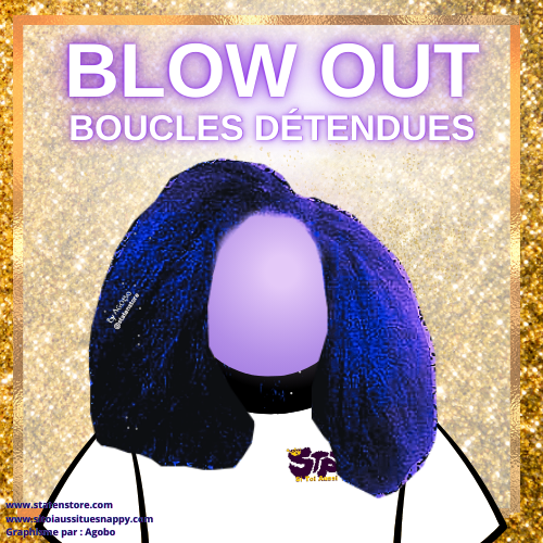 Coiffures Blow Out - Boucles Détendues