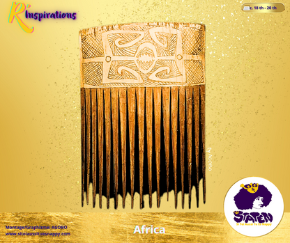 Peignes & Piques à Cheveux - Afrique