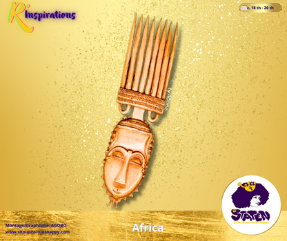 Peignes & Piques à Cheveux - Afrique