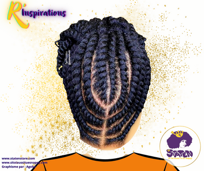 Twists/Torsades/Vanilles sur Cheveux Courts - Fille