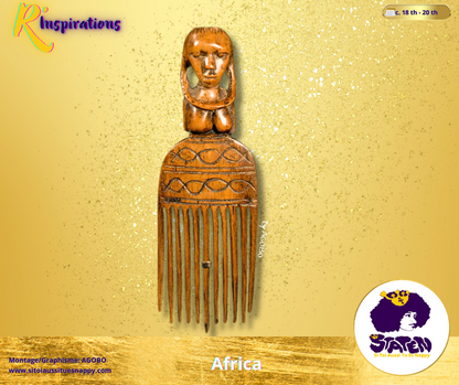 Peignes & Piques à Cheveux - Afrique
