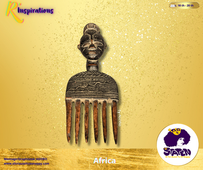 Peignes & Piques à Cheveux - Afrique