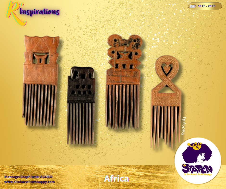 Peignes & Piques à Cheveux - Afrique