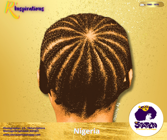 🌀 Motifs Etoiles - Tresses Collées/Cornrows