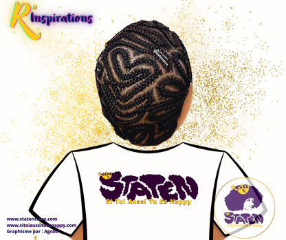 🌟Tresses Collées/Cornrows Basiques- Femme
