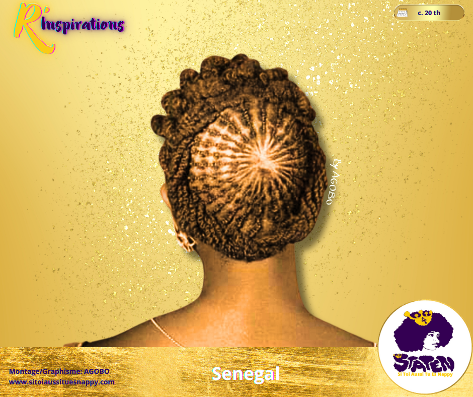 🌀 Motifs Etoiles - Tresses Collées/Cornrows