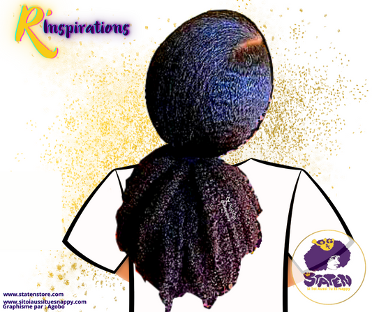 Afro Puff sur Cheveux Libres  - Garçon