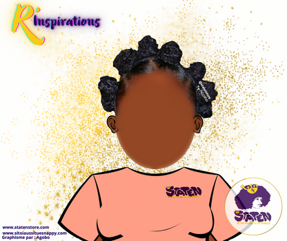 🌟 Bantu Knots Basiques  -  Femme