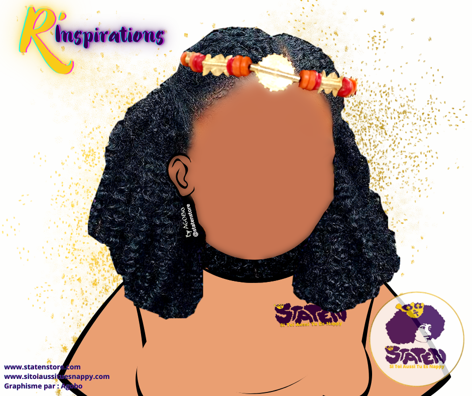 Afro & Couronne - Femme