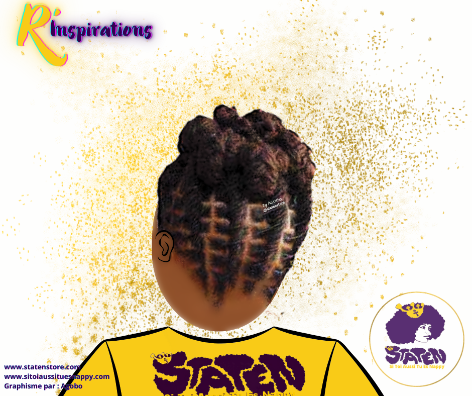 Barrels & Chignon sur Locs - Femme