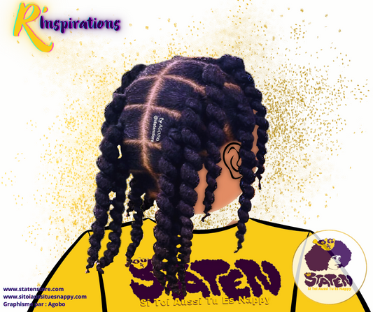 Tresses aux Fils & Twists- Fille