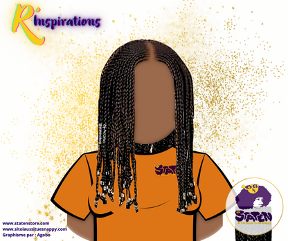 Tresses sur Cheveux Longs - Fille