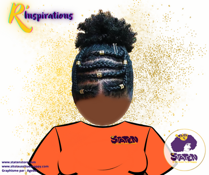 Tresses sur Cheveux Longs - Fille