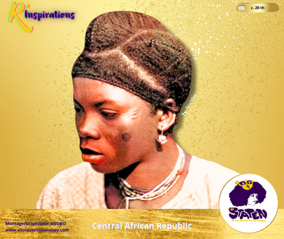Tresses Collées (Cornrows) & Chignon - Femme