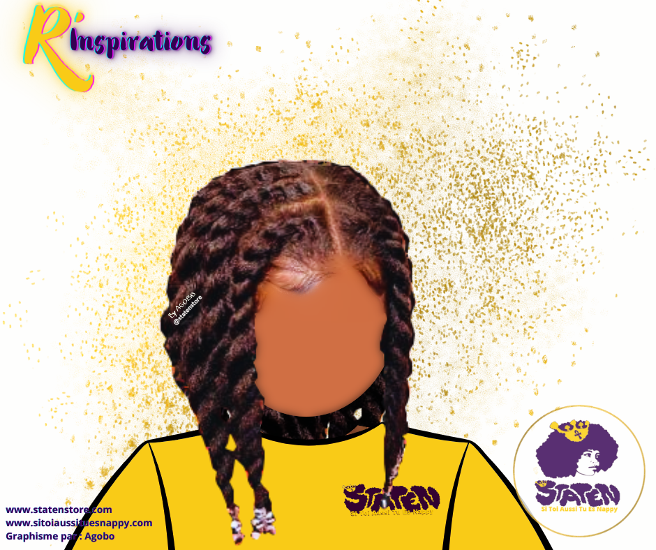Twists/Torsades/Vanilles sur Cheveux Longs - Fille
