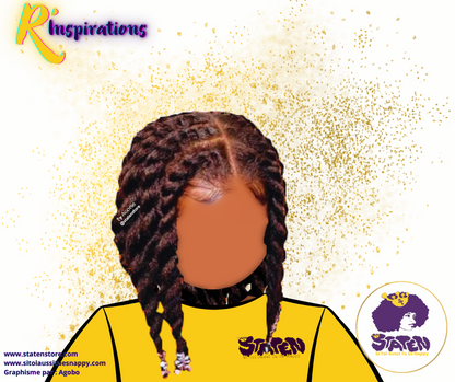 Twists/Torsades/Vanilles sur Cheveux Longs - Fille