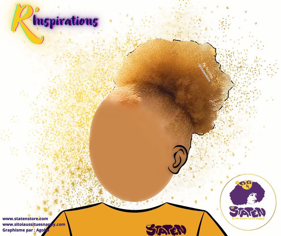 🌟 Afro Puff Basique - Fille