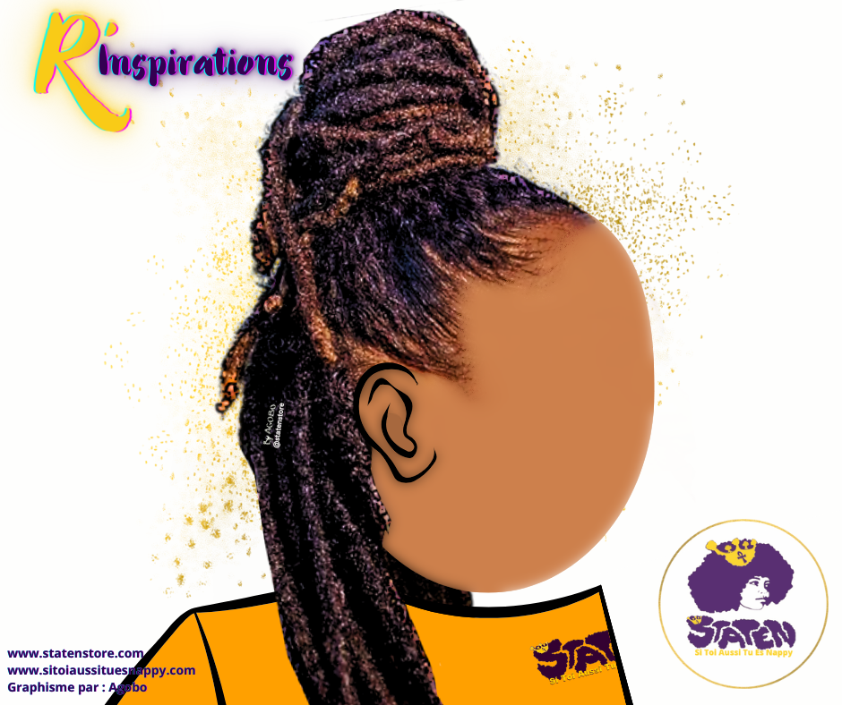 Locs sur Cheveux Longs - Fille