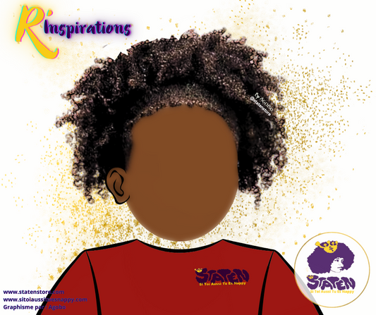 🌟 Afro Puff Basique - Homme