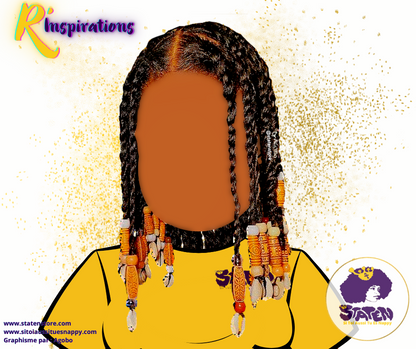 Twists/Torsades/Vanilles sur Cheveux Longs - Fille