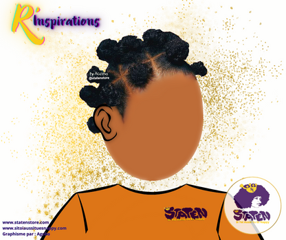 Boules sur Cheveux Courts - Fille