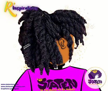 Twists/Torsades/Vanilles sur Cheveux Longs - Fille