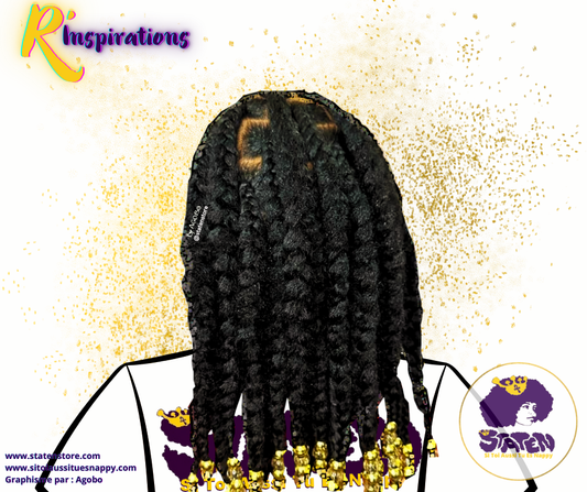 Fluffy braids- Femme