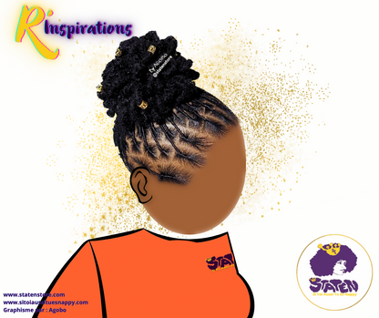Locs & Chignon - Fille