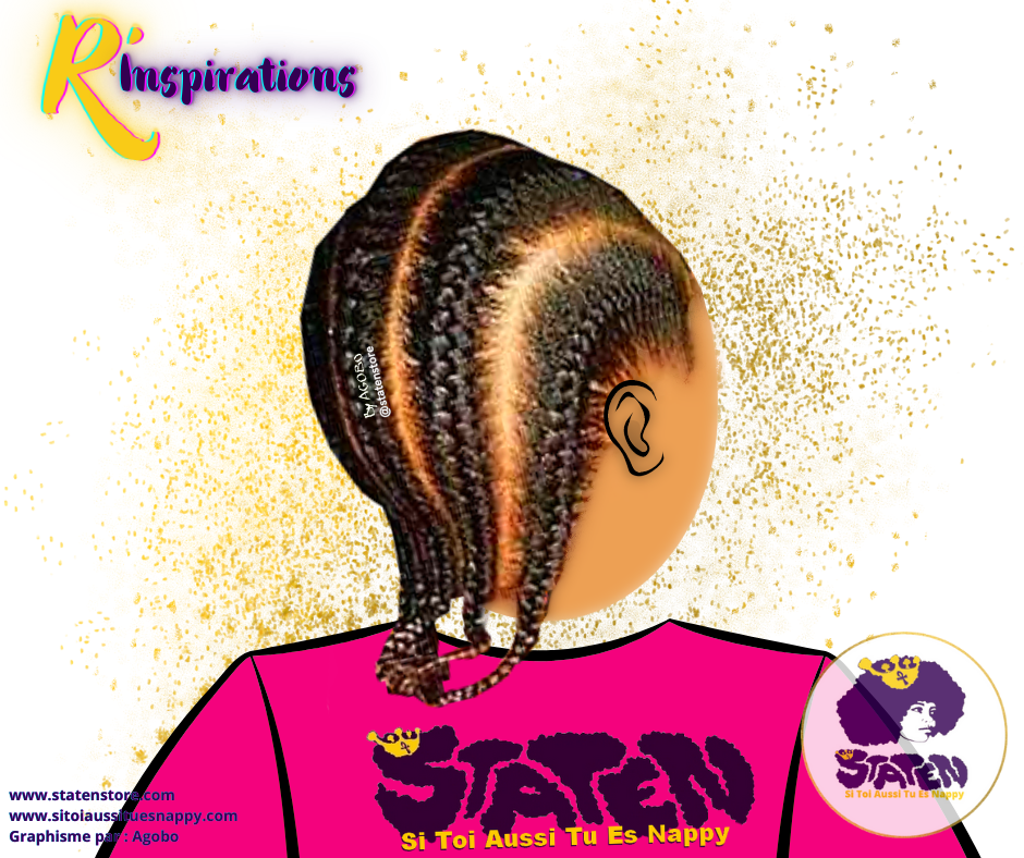 Tresses Collées (Cornrows) Internes - Femme
