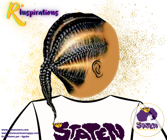 Tresses Collées (Cornrows) Internes - Femme