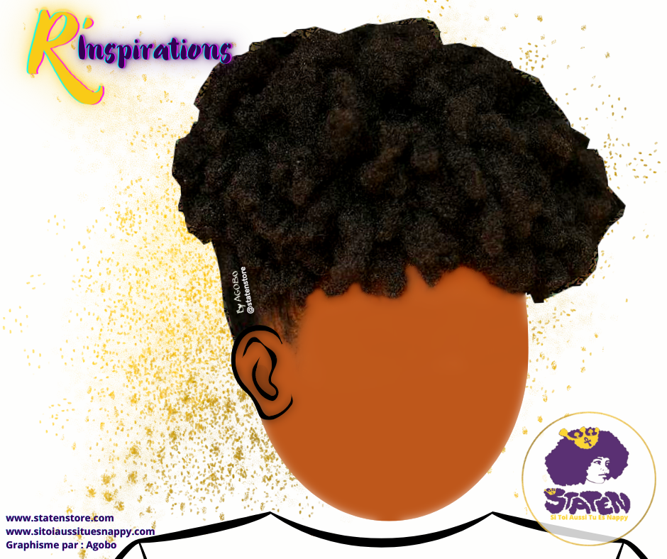 🌟 Afro Puff Basique - Fille