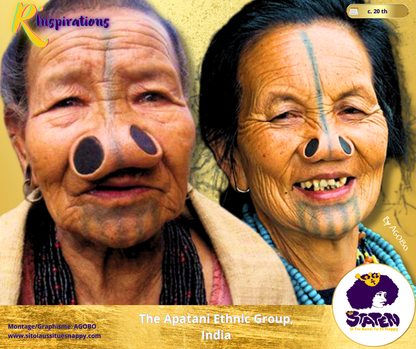 Faces | Ethnic Tattoos (Asia)