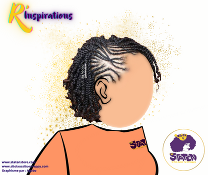 Twists/Torsades/Vanilles sur Cheveux Courts - Fille
