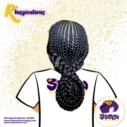 Tresses Collées/Cornrows & Motifs Lignes Droites  - Femme | Coiffures Classiques & Tendances