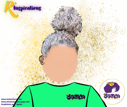 🌟Chignon Basique - Homme