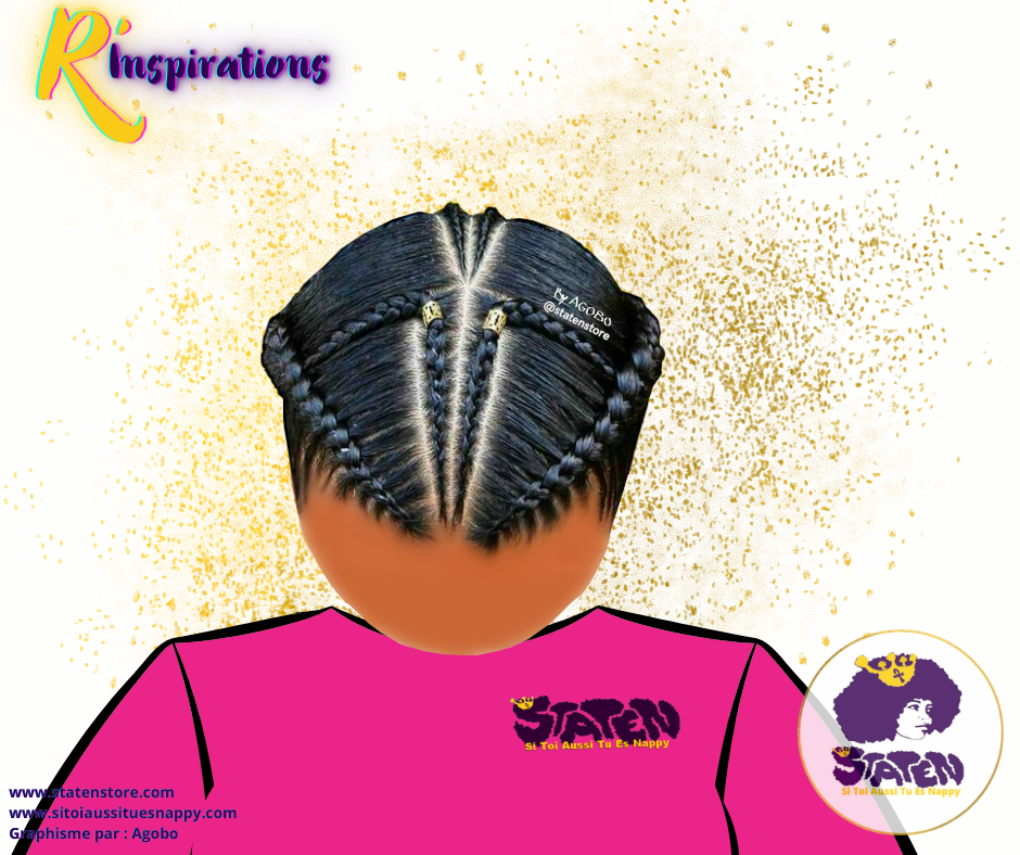 Tresses sur Cheveux Longs - Fille