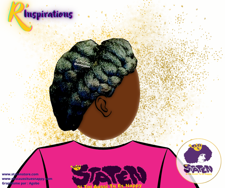 Tresses Collées (Cornrows) & Frange  - Femme