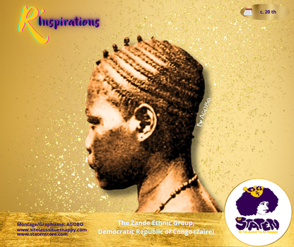 🌀 Motifs Spirales - Tresses Collées/Cornrows