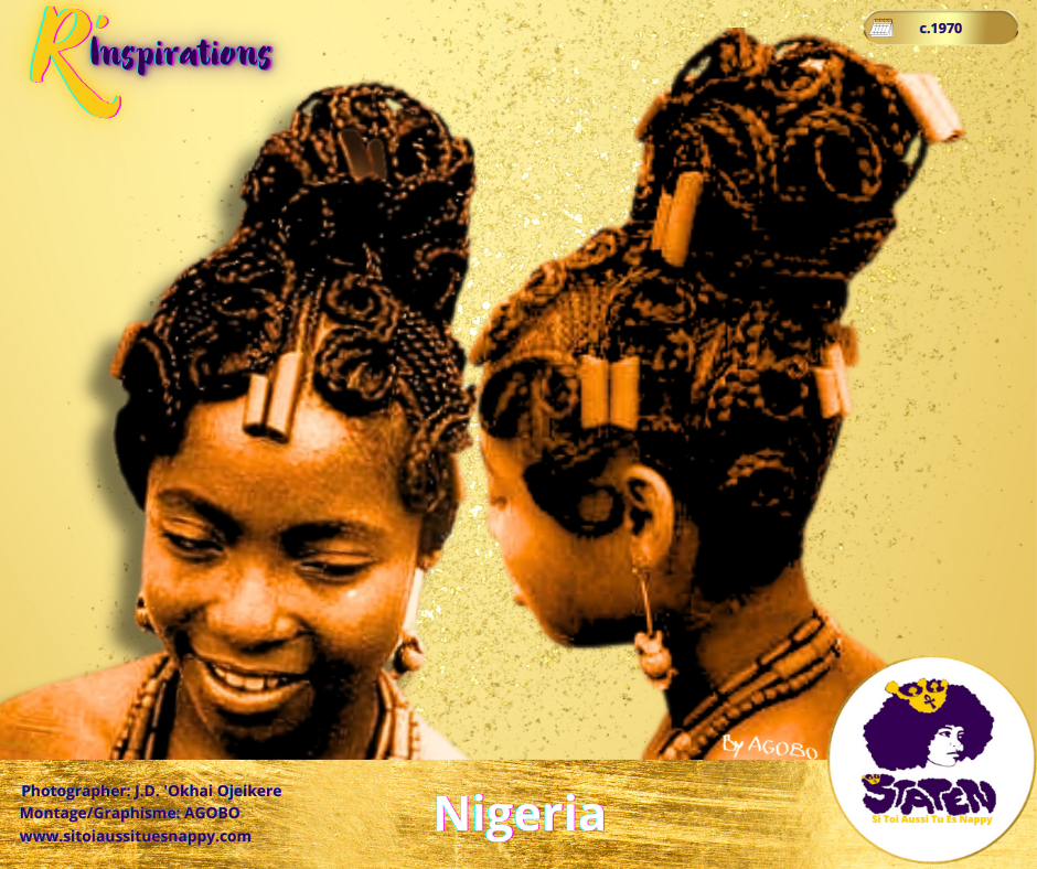 Tresses Collées (Cornrows) & Chignon - Femme