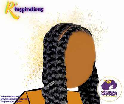 Tresses sur Cheveux Longs - Fille