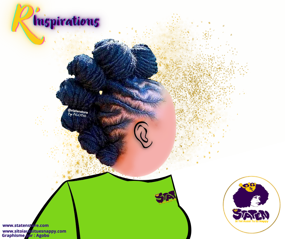 Bantu Knots & Crête- Femme