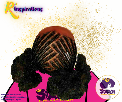 Tresses sur Cheveux Courts - Fille
