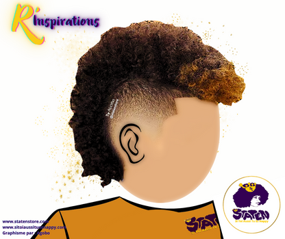 Afro & Crête - Homme