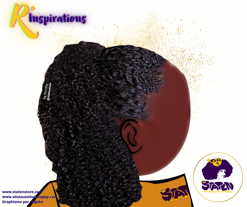 Afro Puff & Waves- Homme