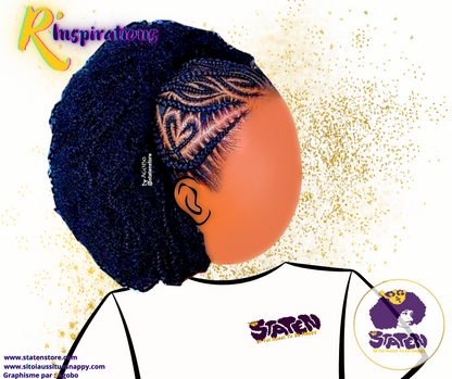 🌀 Motifs Cœurs & Afro